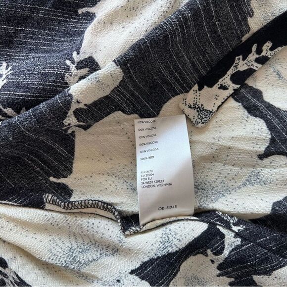 Free people French quarter floral mini wrap dress women’s size S‎ - Picture 7 of 8